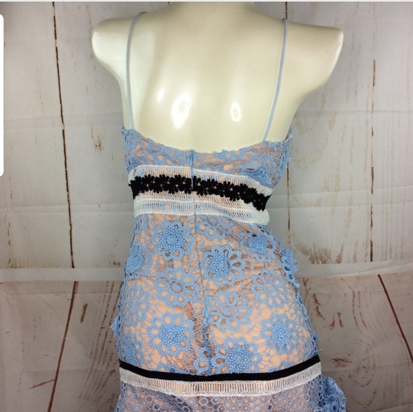 NWT! Storets Beautiful Midi Lace Dress - Picture 5 of 6